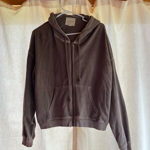 American Eagle Outfitters Gray Knit Sweater